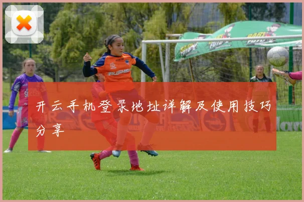 开云手机登录地址详解及使用技巧分享